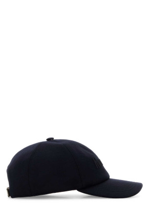 Navy blue wool baseball cap Blue MOORER (ROBINSONJT)