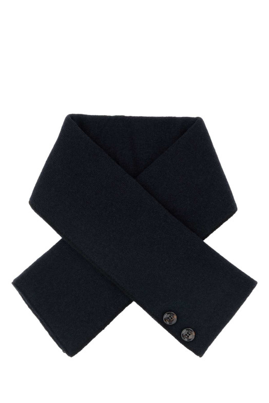 Navy blue cashmere scarf MOORER (SCIARPETTACWS)