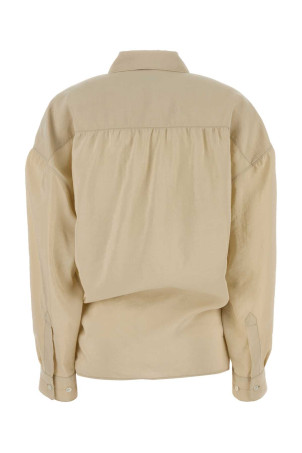 Beige silk blend shirt LEMAIRE (SH1141LF1308)