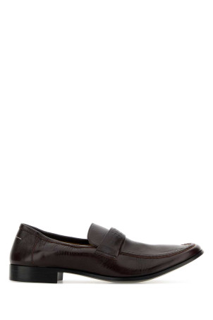 Chocolate leather loafers MM6 MAISON MARGIELA (SH3WR0008P7560)