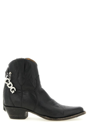 Comme Des Garçons x Mexicana ankle boots Black