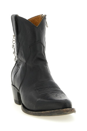 Comme Des Garçons x Mexicana ankle boots Black