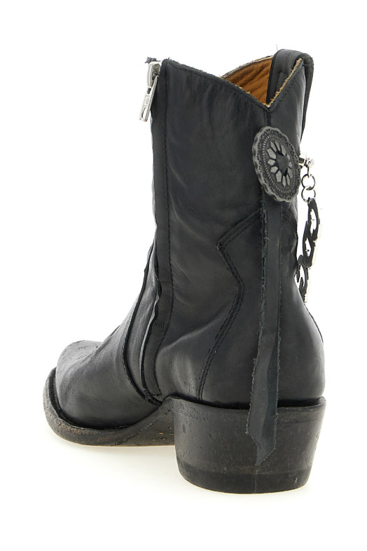 Comme Des Garçons x Mexicana ankle boots Black