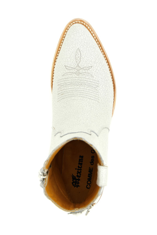 Comme Des Garçons x Mexicana ankle boots White