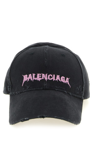 'DIY Balenciaga Back' hat Black