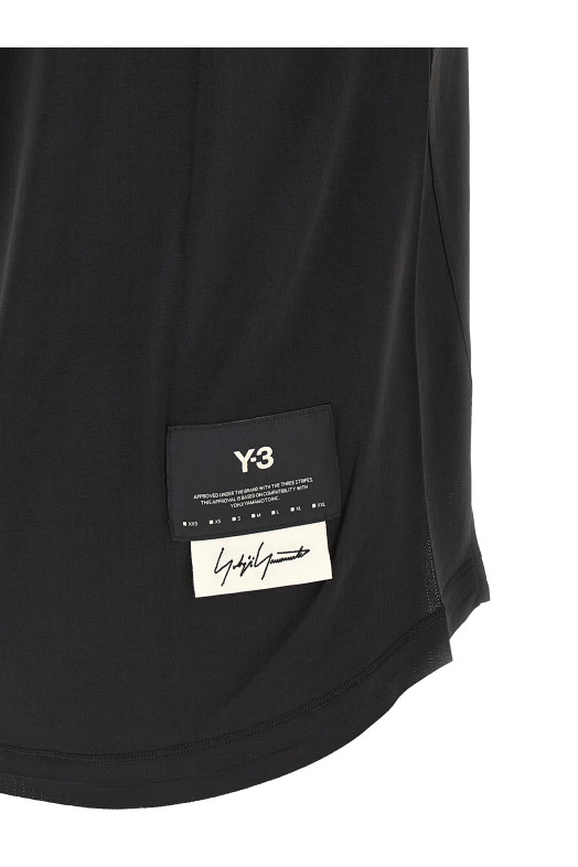 'Y-3 Running' T-shirt Black