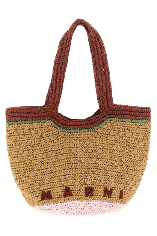 Small 'Seaside' shopping bag Multicolor