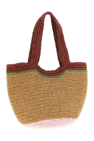 Small 'Seaside' shopping bag Multicolor