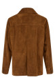 Suede overshirt Brown