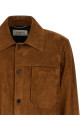 Suede overshirt Brown