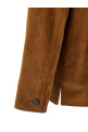 Suede overshirt Brown