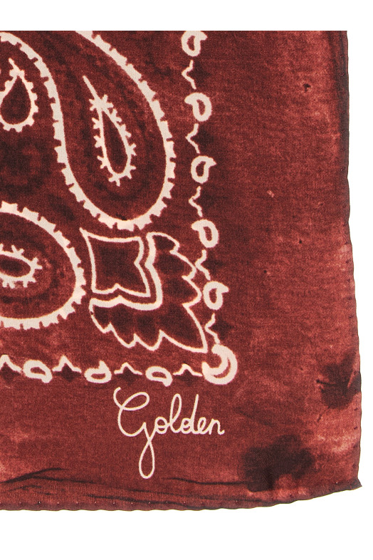 Paisley scarf Bordeaux