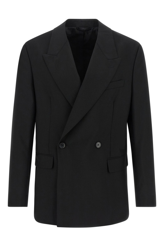 Double-breasted blazer Black