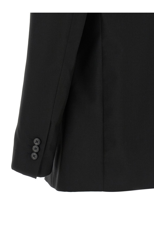 Double-breasted blazer Black