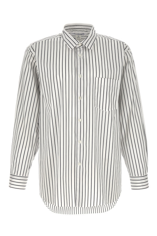 Striped shirt Black-grey