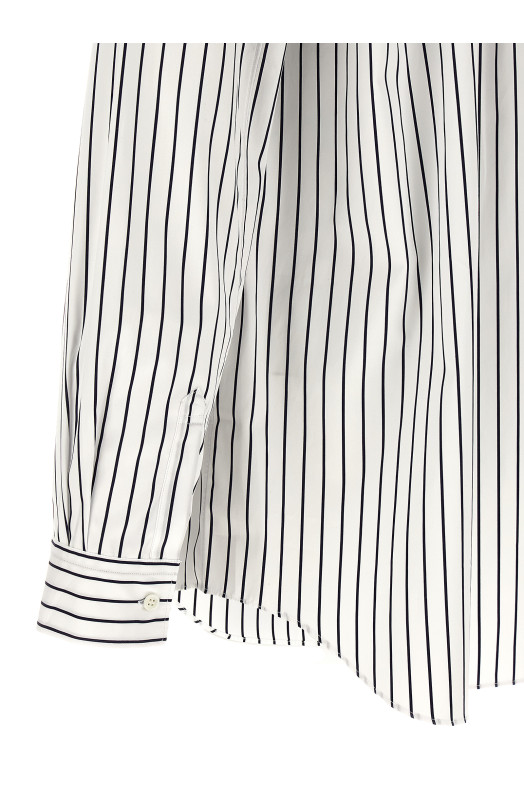 Striped shirt Black-grey