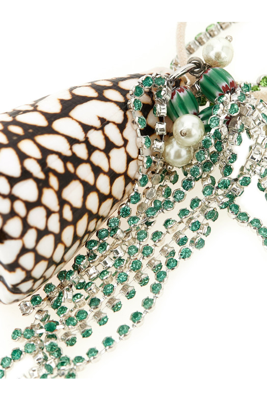 Shell necklace Green