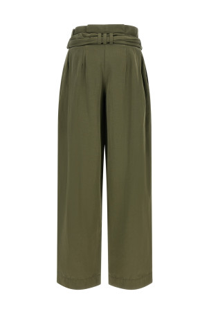 High waist pants Green