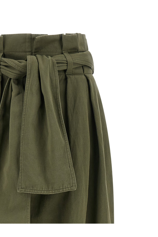 High waist pants Green