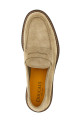 Suede loafers Beige