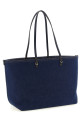'Roll' medium reversible shopping bag Blue