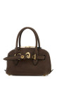Brown leather mini Aventure handbag MIU MIU (5BP0902BBL)