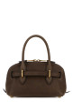 Brown leather mini Aventure handbag MIU MIU (5BP0902BBL)