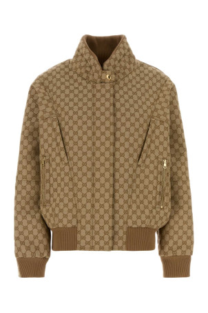 Embroidered jacquard bomber jacket GUCCI (864212ZAUSC)