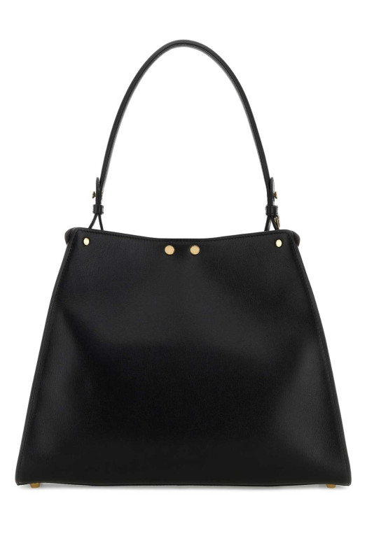 Black leather medium Fendi Way handbag FENDI (8BN368AWPF)