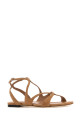 Camel suede Ayla sandals JIMMY CHOO (AYLAFLATSUE)
