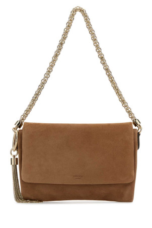 Biscuit suede Callie shoulder bag JIMMY CHOO (CALLIEFLAPSUE)