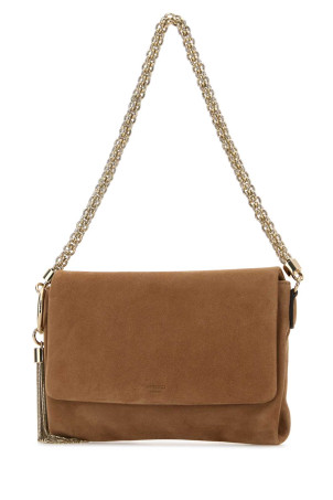 Biscuit suede Callie shoulder bag JIMMY CHOO (CALLIEFLAPSUE)