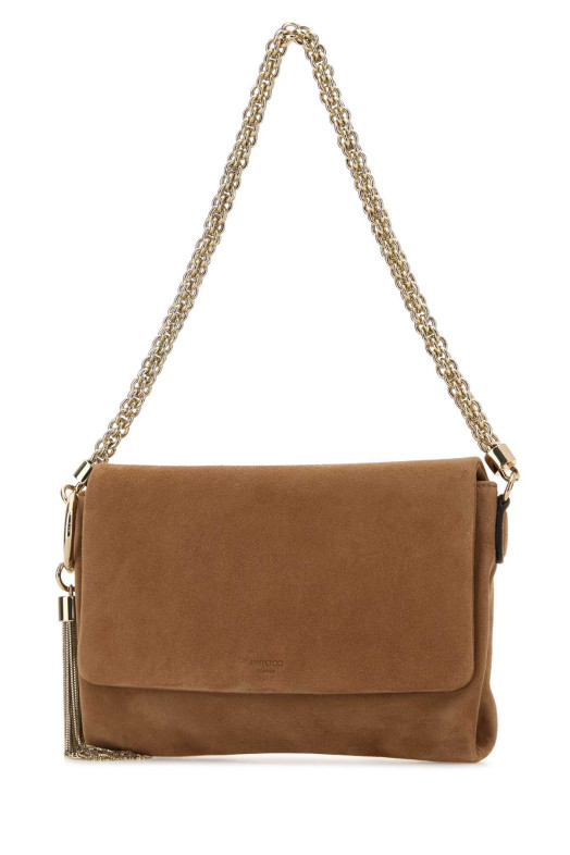 Biscuit suede Callie shoulder bag JIMMY CHOO (CALLIEFLAPSUE)