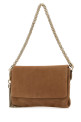 Biscuit suede Callie shoulder bag JIMMY CHOO (CALLIEFLAPSUE)