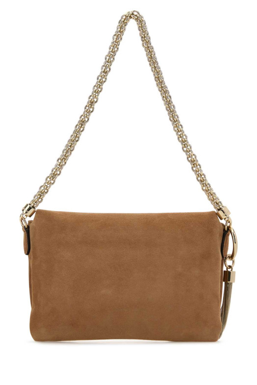 Biscuit suede Callie shoulder bag JIMMY CHOO (CALLIEFLAPSUE)