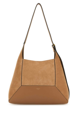 Camel suede medium Diamond shoulder bag JIMMY CHOO (DIAMONDHOBOMSUE)