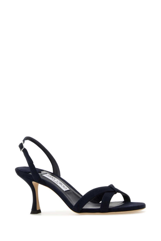 Midnight blue suede Elsy 70 sandals Blue JIMMY CHOO (ELSY70SUE)