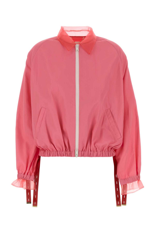Fluo pink viscose blend jacket FENDI (FJ7711AW9B)