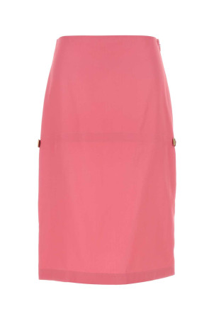 Fluo pink viscose blend skirt FENDI (FQ7723AW9B)