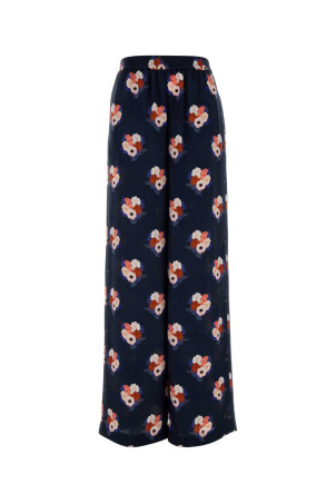 Printed silk wide-leg pant FENDI (FR6494AW9H)