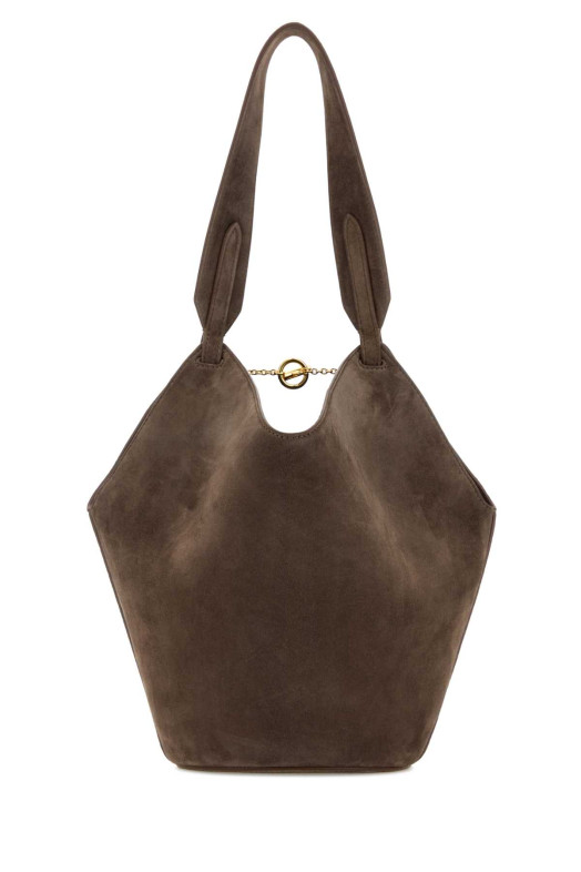 Mud suede mini Lotus shoulder bag KHAITE (H2056726L726)