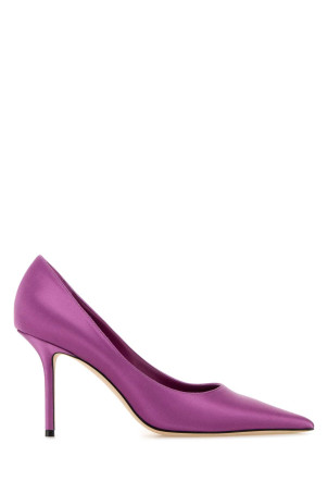 Purple satin Love pumps JIMMY CHOO (LOVE85SAT)