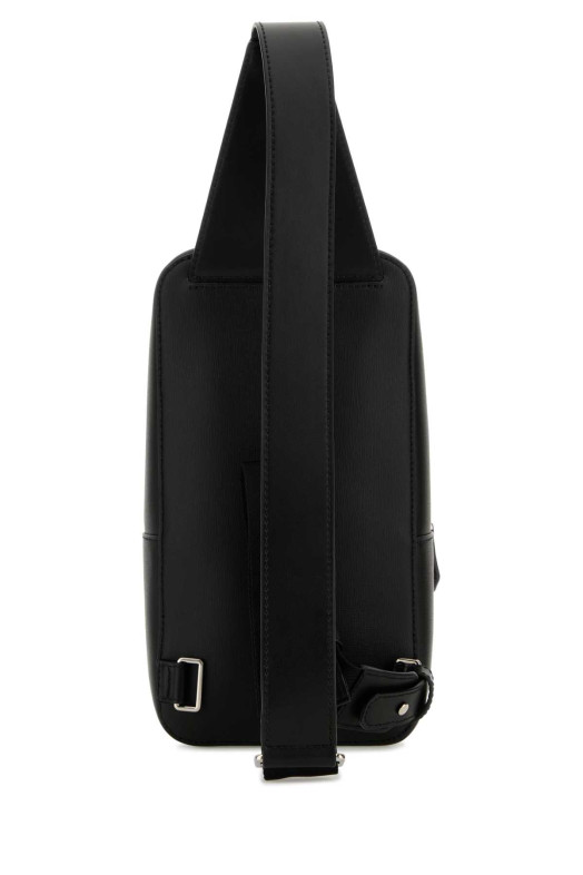Black leather crossbody bag BALLY (MAS02DEC001)