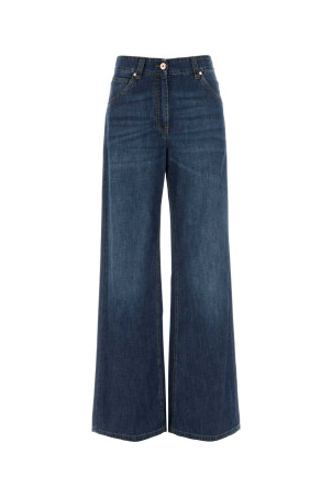 Denim wide-leg jeans BRUNELLO CUCINELLI (MH192P4039)