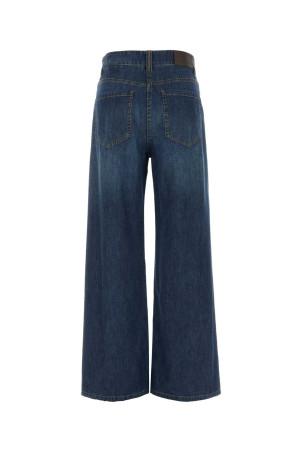 Denim wide-leg jeans BRUNELLO CUCINELLI (MH192P4039)