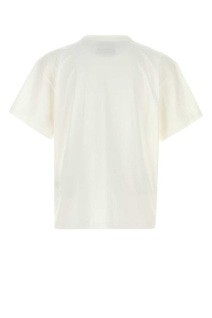 White cotton t-shirt Multicolor MM6 MAISON MARGIELA (SH0GC0032M20170)