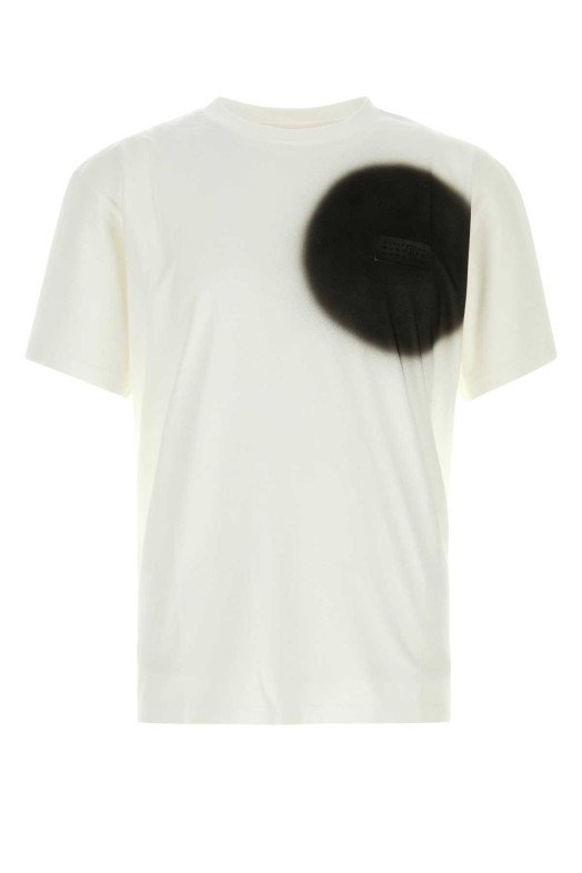 White cotton t-shirt Multicolor MM6 MAISON MARGIELA (SH0GC0067M20048)