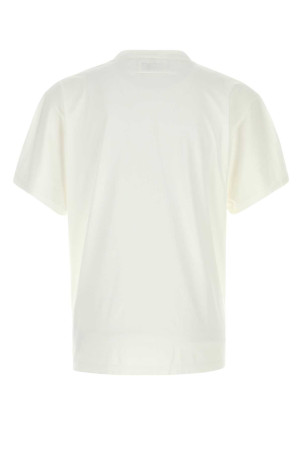 White cotton t-shirt Multicolor MM6 MAISON MARGIELA (SH0GC0067M20048)