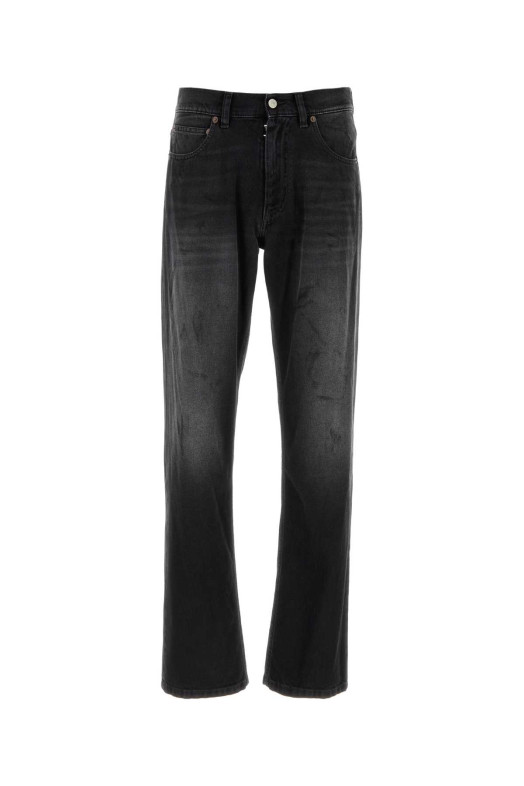 Black denim jeans MM6 MAISON MARGIELA (SH0LA0035M30064)