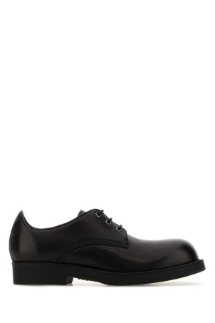 Black leather lace-up shoes MM6 MAISON MARGIELA (SH1WQ0007P7431)